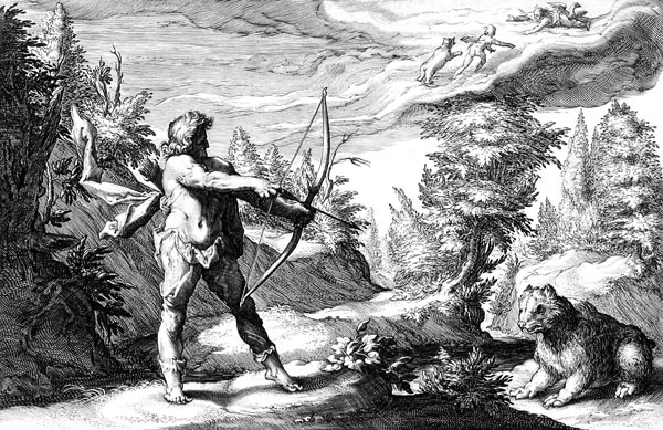 Arcas and Callisto Become Constellations