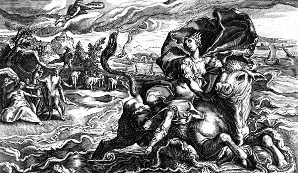 The rape of Europa