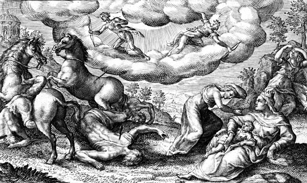 The death of Niobe's children