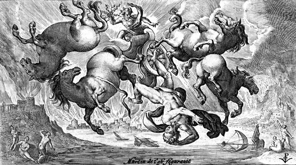 The fall of Phaethon